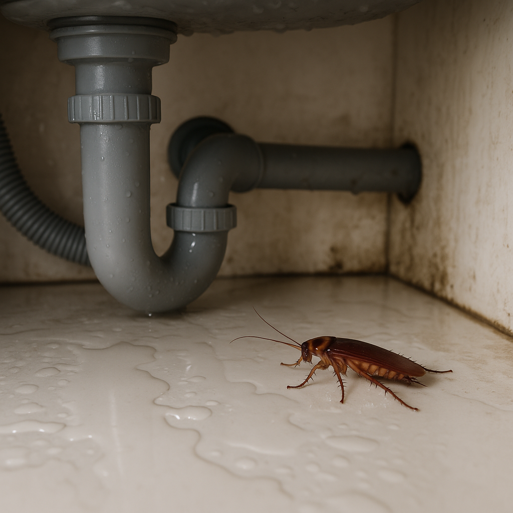 如何去除廚房流理台下的蟑螂味?