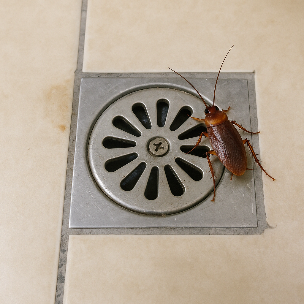 蟑螂總是從哪裡來？排水口才是你該優先處理的重點