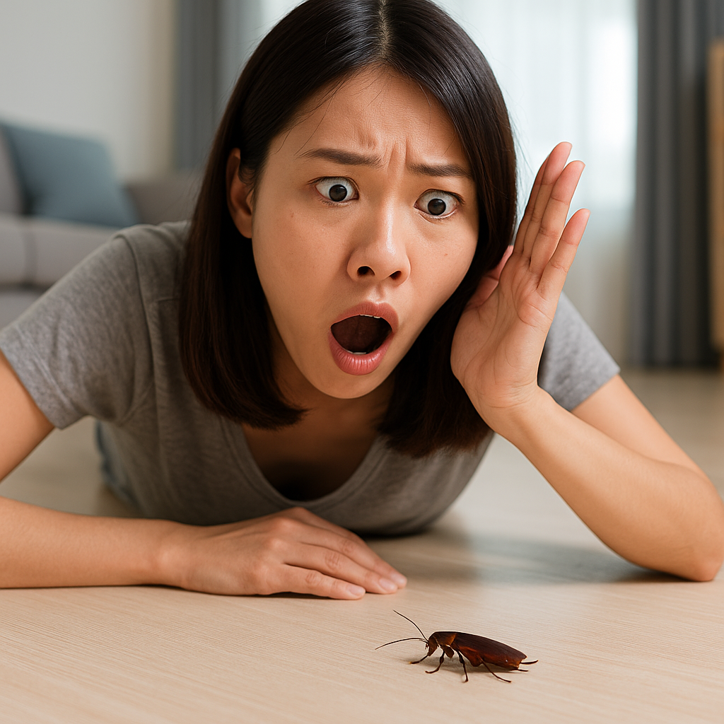 家裡出現第一隻蟑螂後會怎樣？