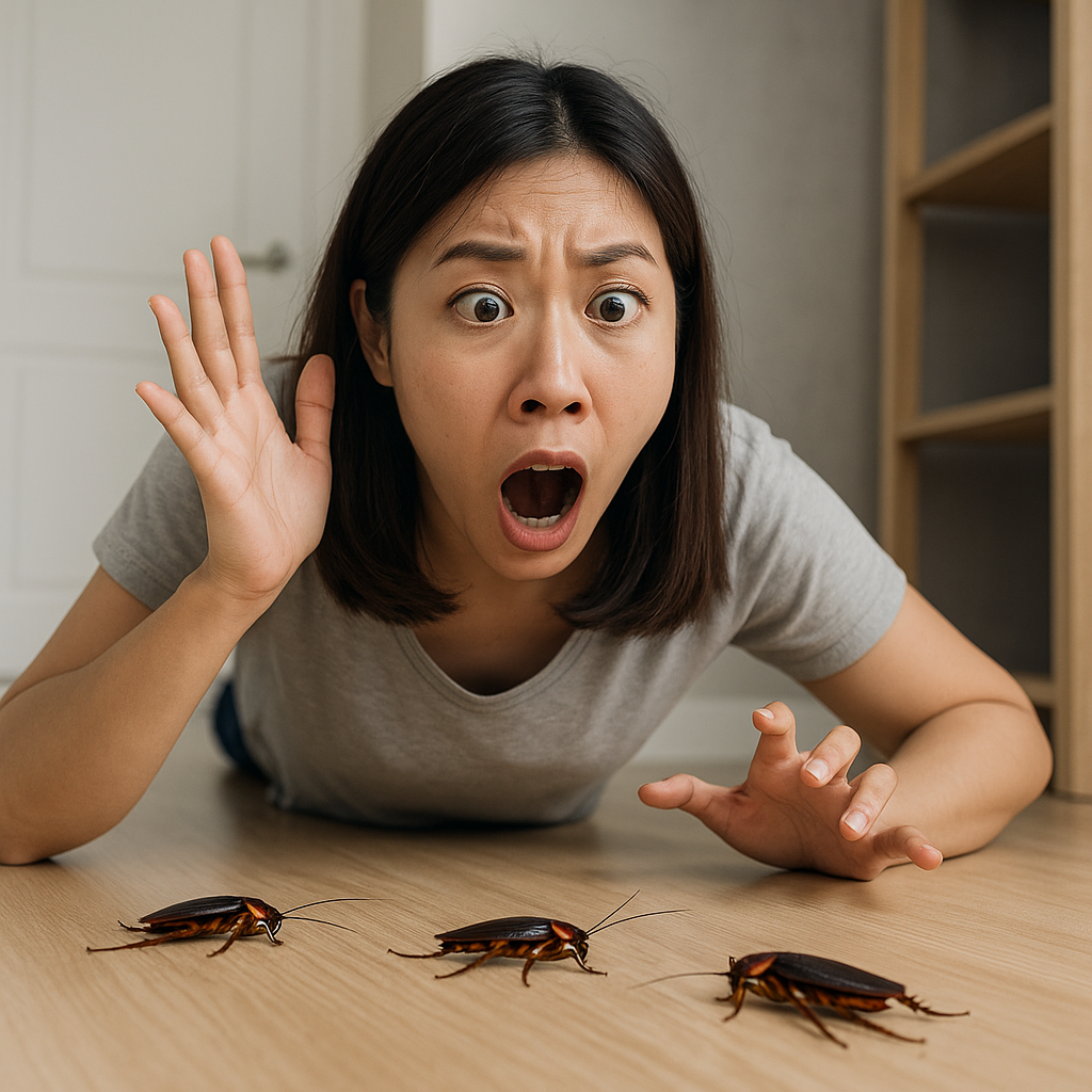 家裡出現第一隻蟑螂後會怎樣？