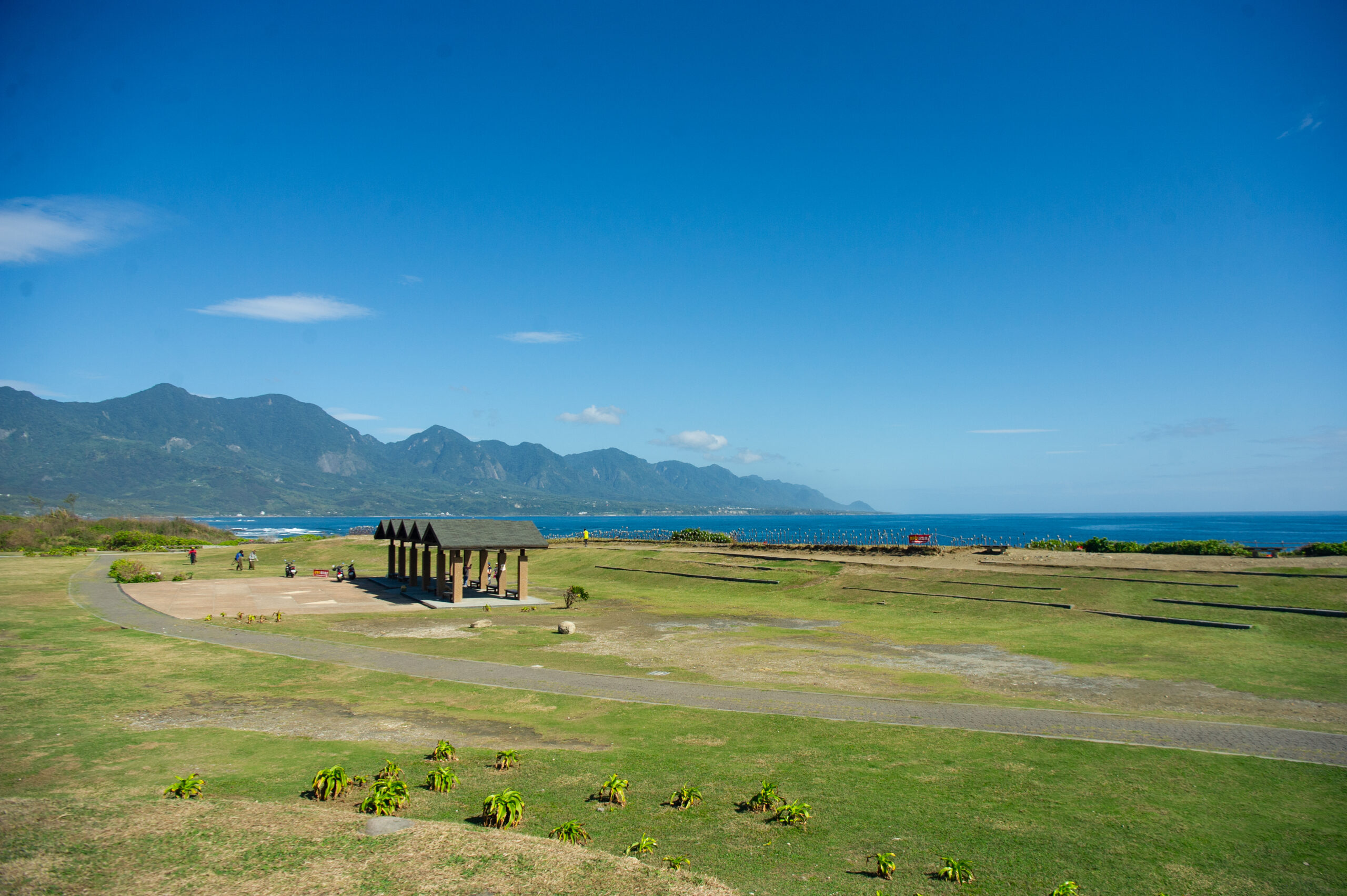 台湾台東観光スポット 台11線の絶景：加路蘭海岸遊憩区