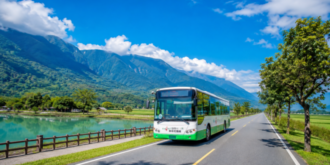 不開車也能玩花蓮｜搭台灣好行303綠能電動公車慢遊花東縱谷，B／C／D路線、票價一次看